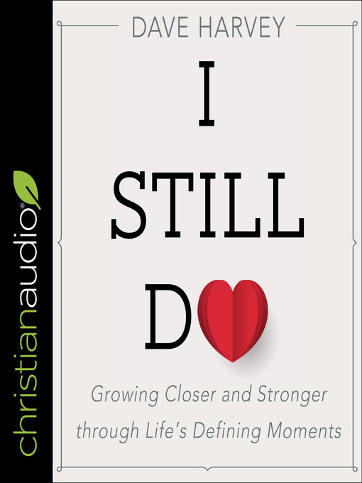 Title details for I Still Do by Dave Harvey - Wait list
